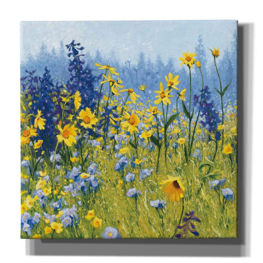 Epic Graffiti 'Joyful in July III' by Shirley Novak, Canvas Wall Art