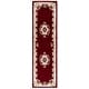 preview thumbnail 72 of 92, SAFAVIEH Handmade Aubusson Hrachuhi Traditional Wool Rug 2'3" x 8' Runner - Red/Ivory
