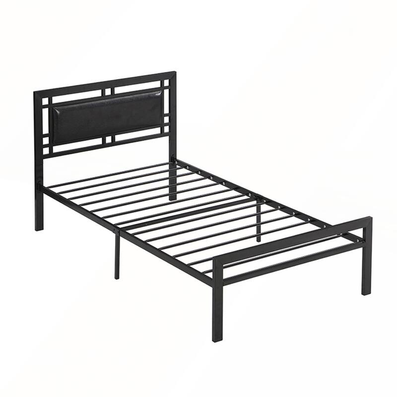 Twin Size metal bed Sturdy System Metal Bed Frame