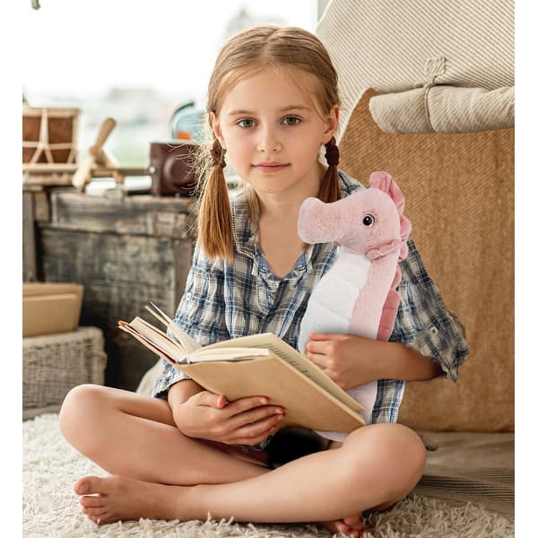 DolliBu Rose Seahorse Super Soft Stuffed Animal for Kids and Adults - 12  inches - On Sale - Bed Bath & Beyond - 40747034