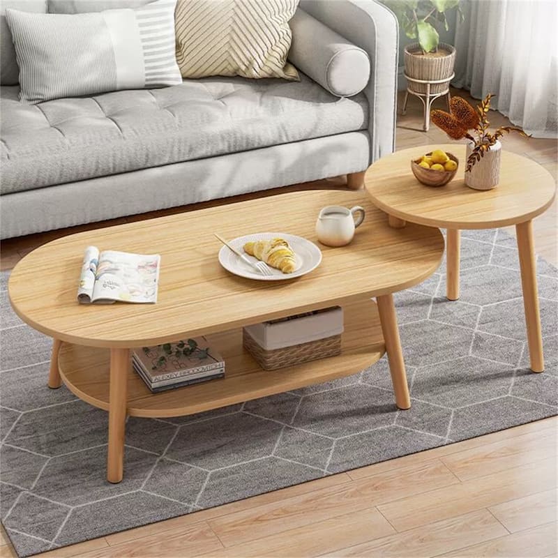 Household Creative Coffee Table - Oak