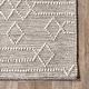 preview thumbnail 3 of 7, Nuloom Lucile Moroccan Diamond Wool Area Rug