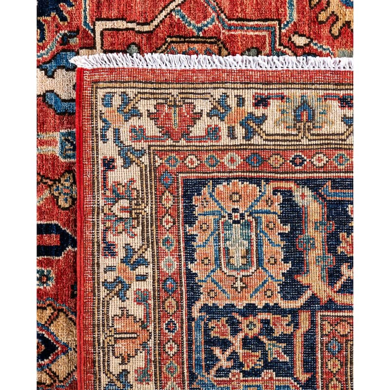Serapi One-of-a-Kind Hand-Knotted Area Rug - Red - 8' 3" x 10' 0"