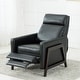 preview thumbnail 1 of 23, Milo Modern Push Back Recliner by Greyson Living Black