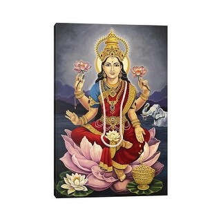 iCanvas "Lakshmi, Goddess Of Wealth And Prosperity" by Diana Titova ...