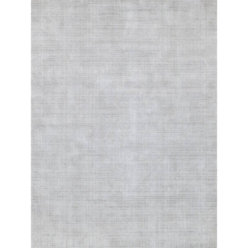Exquisite Rugs Poliforma Handmade Handloomed Polyester Light Beige Area Rug