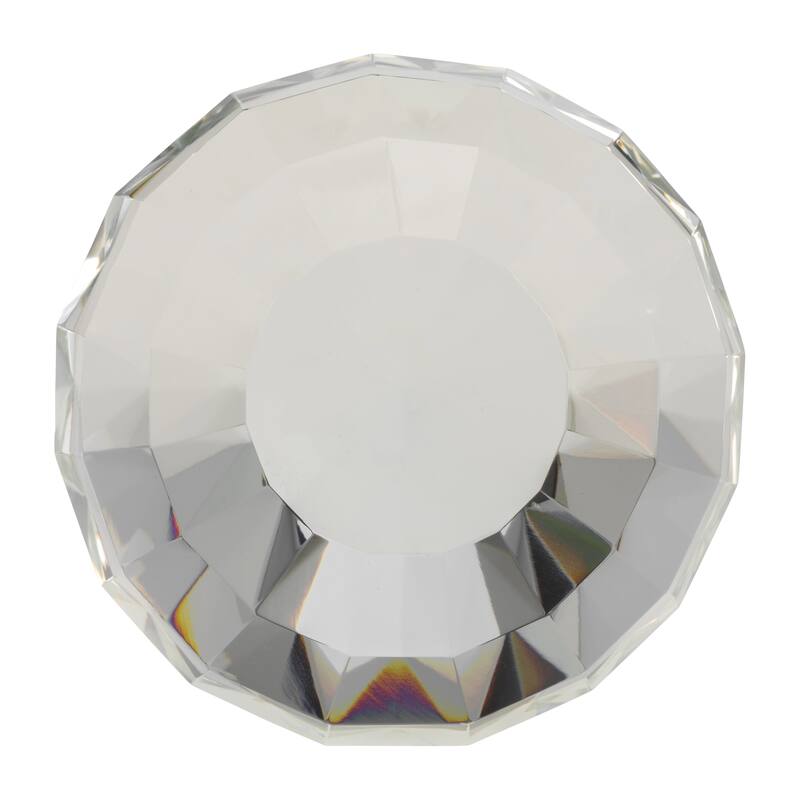 Sagebrook Home Contemporary Clear Crystal Orb Ball Decor