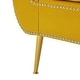 preview thumbnail 25 of 65, Armed Ottoman Bench PU Leather Bench Button Tufted Sofa Stool Bench Footrest Stoolfor Entryway, Living Room and Window