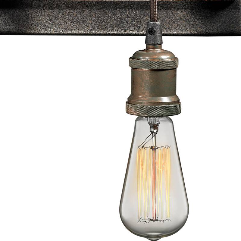 Elk Home Jonas Multi Tone Weathered Metal 4 Light Vanity Light