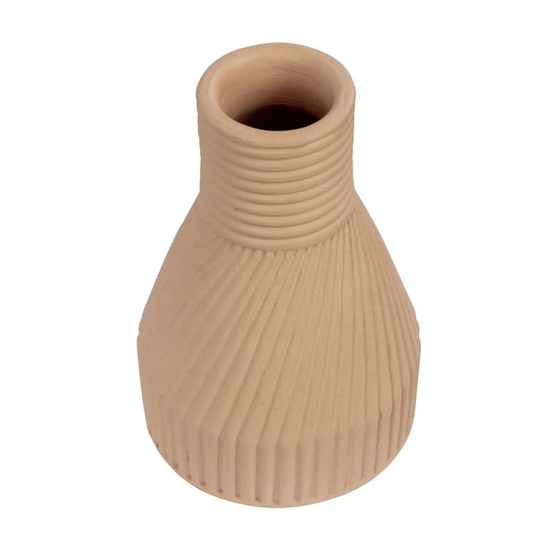 Linnea Brown Handmade Ceramic Vase - Water impenetrable