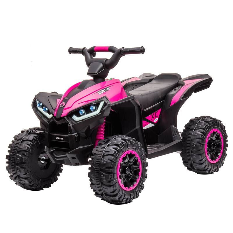 12V Ride on 4-Wheeler ATV Quad Vehicle with Remote Control