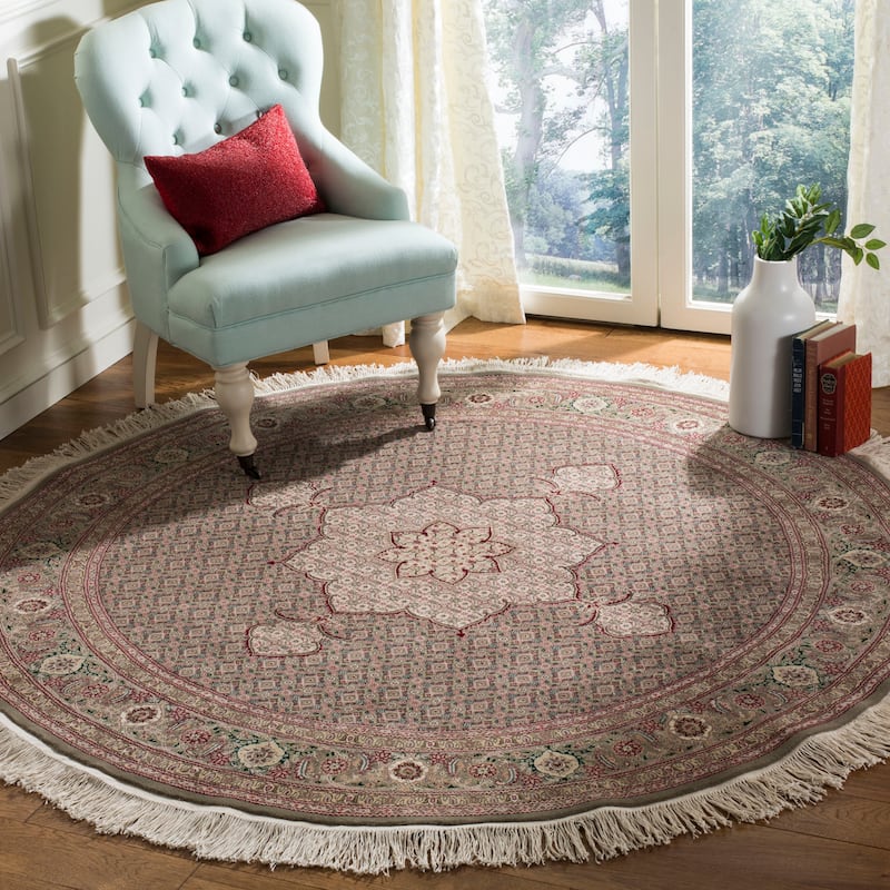 SAFAVIEH Couture Hand-knotted Tabriz Herati Giuditta Traditional Oriental Wool