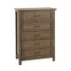 preview thumbnail 2 of 2, Westfield 5-Drawer Chest Harvest Brown