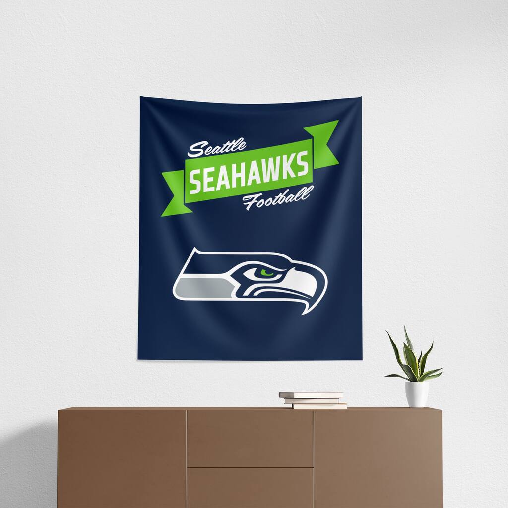 NFL Seattle Seahawks Premium Wall Hanging - 34"x40"