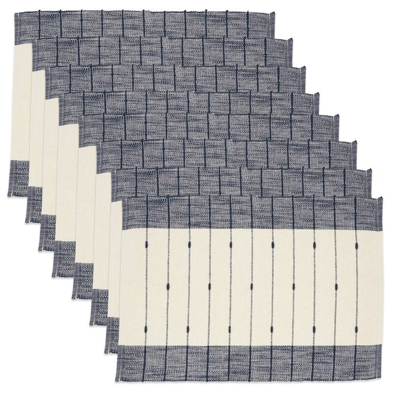 Placemats With Thin Stripe Design (Set of 4)