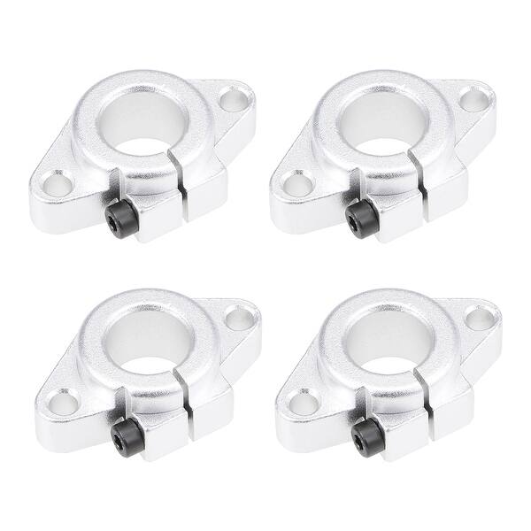 Shop 16mm Shaft Support Shf16 Flange Linear Rail Guide Blocks For 3d Printer 4pcs On Sale Overstock 29344892