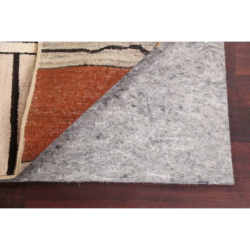 Gabbeh Kashkoli Contemporary Area Rug Wool Hand-knotted Foyer Carpet - 4'1" x 6'2"