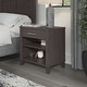 preview thumbnail 31 of 40, Transitional Grey Ash Nightstand Storm Gray
