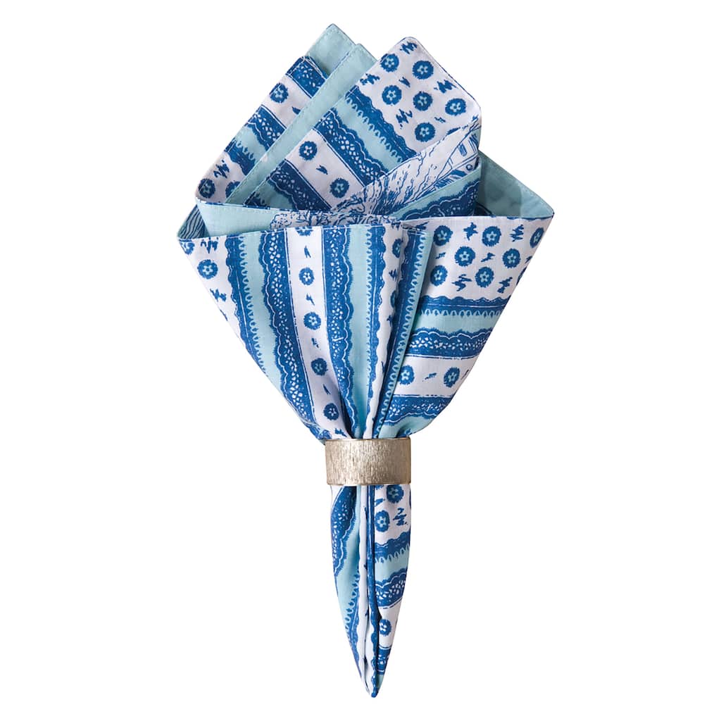 Hampstead Toile Cotton Napkin 18 x 18 Set of 4 - Set of 4