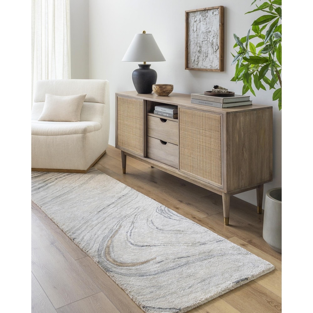 Communite Minimalist Abstract Hand Tufted Area Rug