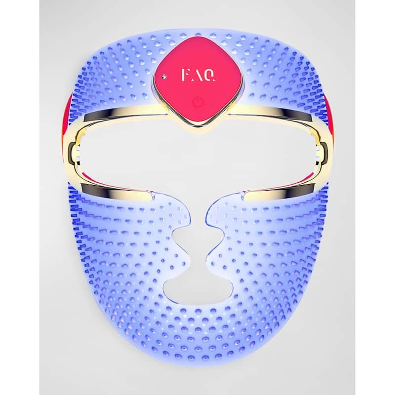 Foreo FAQ 201 Ultra-Lightweight Silicone RGB LED Light Therapy Face Mask Anti-Acne and Anit-aging