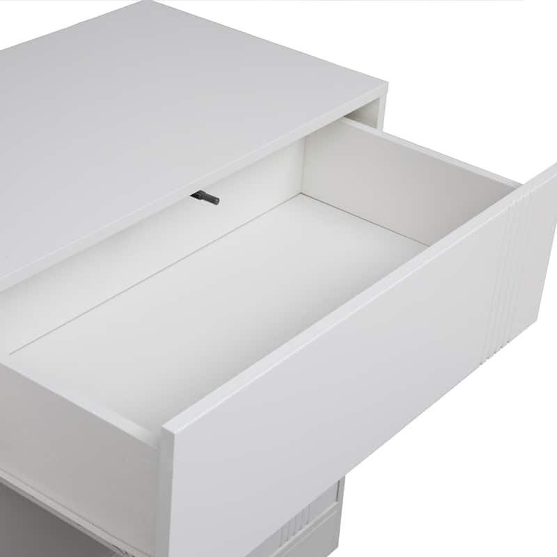 Sideboard Cabinet with 2 Doors & 3 Drawers, Kitchen Buffet Storage Cabinet, Large Coffee Bar Cabinet with Adjustable Shelves