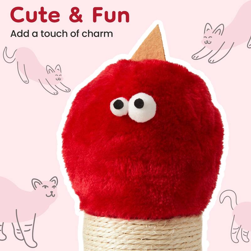 22" Monster-Shaped Cat Scratching Post