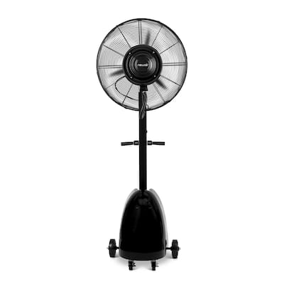 NewAir 26” Pedestal Misting Fan with 8700 CFM of Power and Adjustable Mist Settings