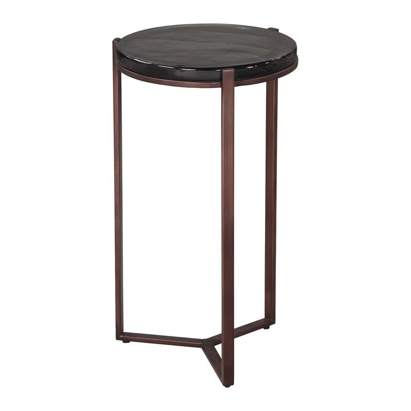 Daiza Side Table Bronze - Bronze