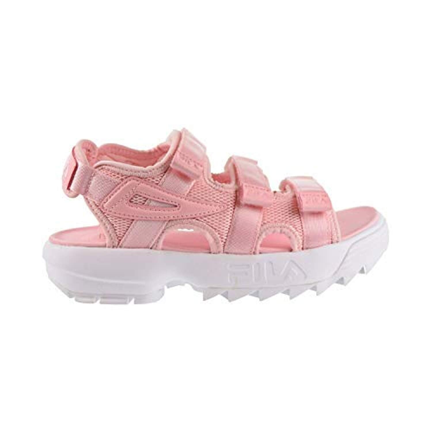 fila pink sandals