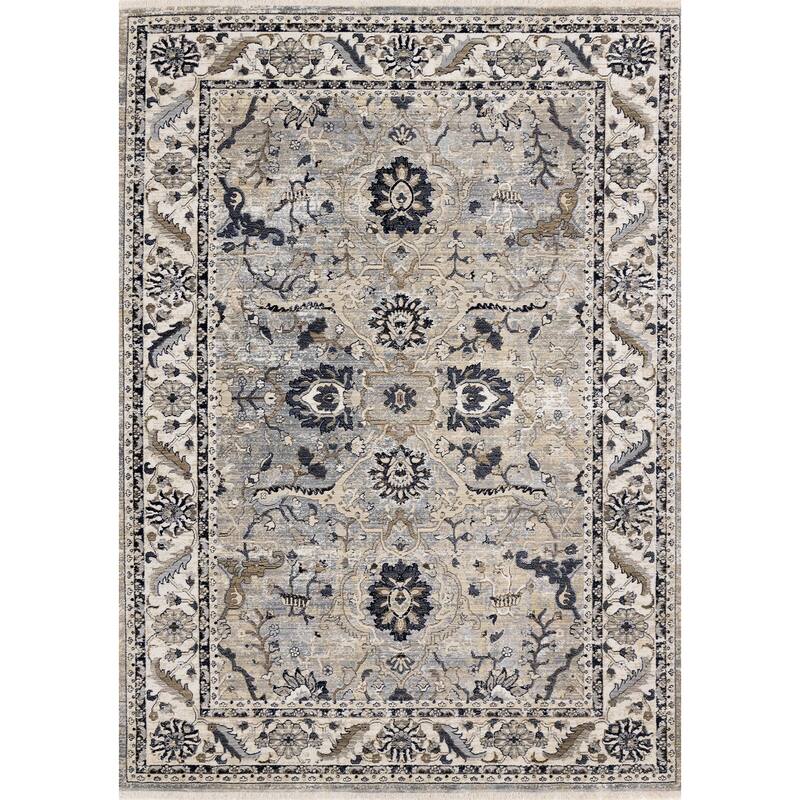 HomeRoots Medallion Modern Runner Area Rug