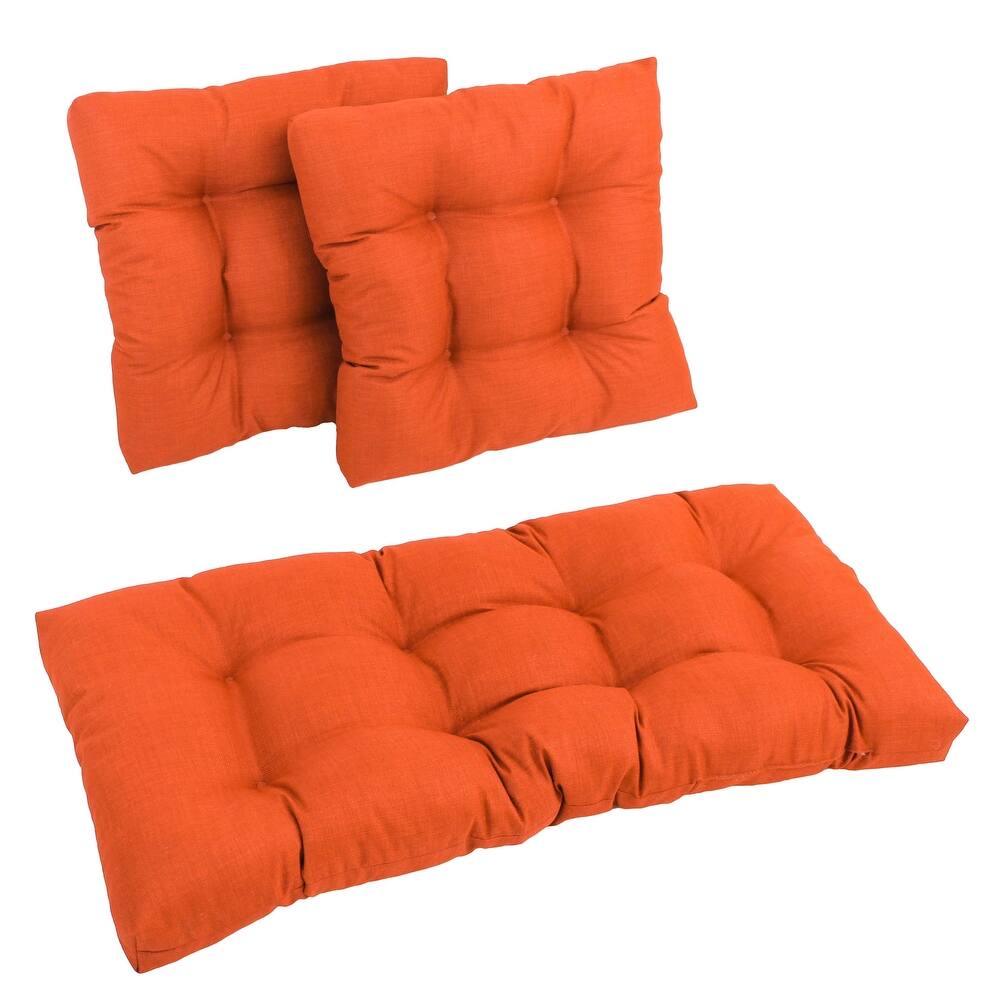 Blazing Needles All-Weather 3-piece Indoor/ Outdoor Cushion Set