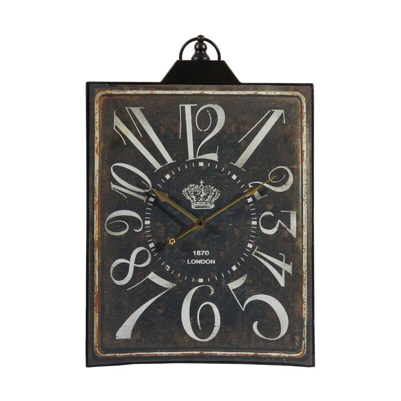 16" x 26" Rectangular Wall Clock