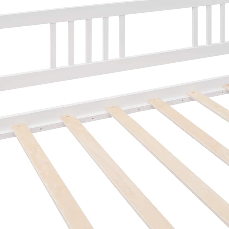 Twin Pine Daybed with Trundle, Headboard & Footboard