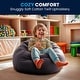 preview thumbnail 146 of 191, Small Refillable Bean Bag Chair for Kids and Teens