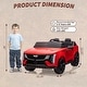 preview thumbnail 25 of 38, 24V Ride On Car, Licensed Battery Powered Electric Vehicle w/Remote Control