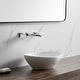 preview thumbnail 2 of 9, Eridanus 16" Oval Ceramic Bathroom Vessel Sink Wash Basin