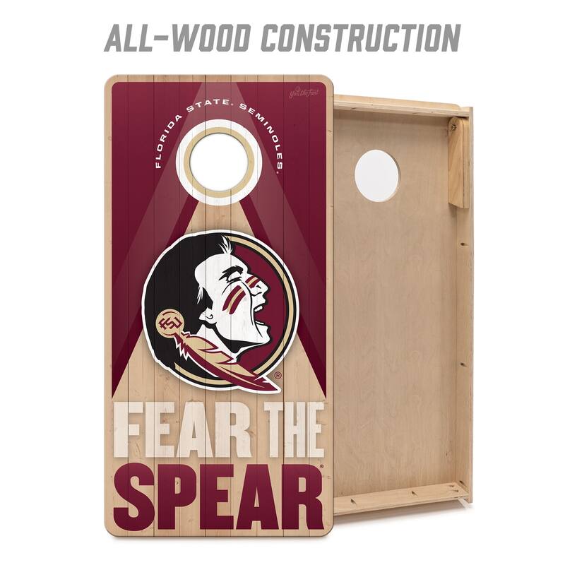Florida State Seminoles NCAA 2x4 Professional Cornhole Board Set