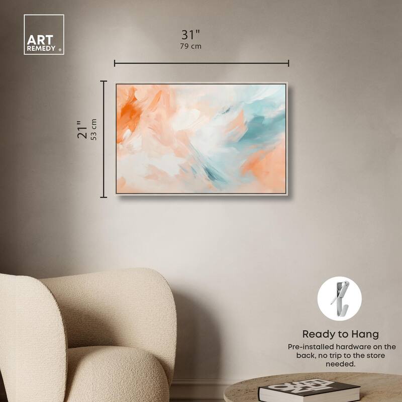 Sunrise Palette II Canvas by Art Remedy