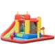 preview thumbnail 1 of 7, Inflatable Water Slide Jumper Bounce House with Ocean Ball without Blower - 14' x 13' x 7.5' (L x D x H) Kids