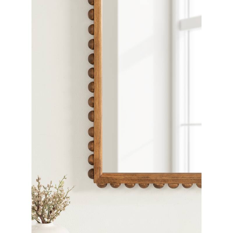Kate and Laurel Beadbrook Arched Wall Mirror