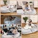 preview thumbnail 12 of 19, Giant Foldable Bean Bag Chair for Adults Kids Large Beanbag Sofa