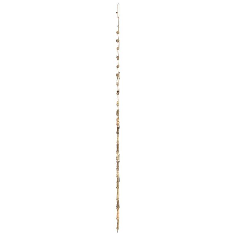 vidaXL Christmas Tree with LEDs Natural Solid Ash wood