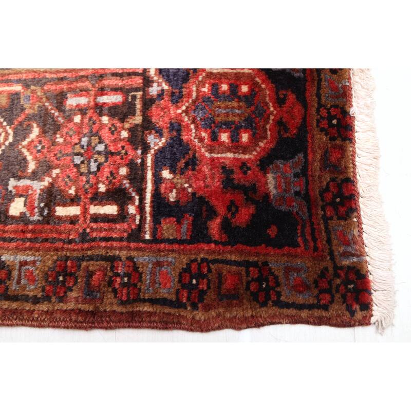 ECARPETGALLERY Hand-knotted Sarabi Dark Copper Wool Rug - 7'2 x 9'4