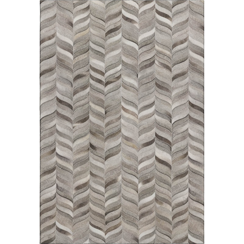 Premium Washable Super Soft Modern Chevron Mayfield Rug