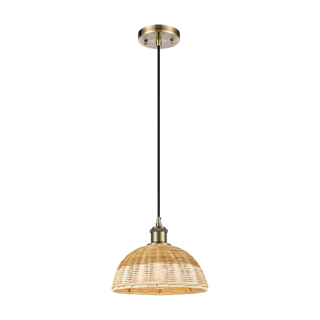 Innovations Lighting Endless Possibilities Ballston - Bristol Natural II - 1 Light 9" Cord Hung Mini Pendant
