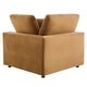preview thumbnail 70 of 74, Commix Down Filled Overstuffed Velvet 5-Piece Sectional Sofa