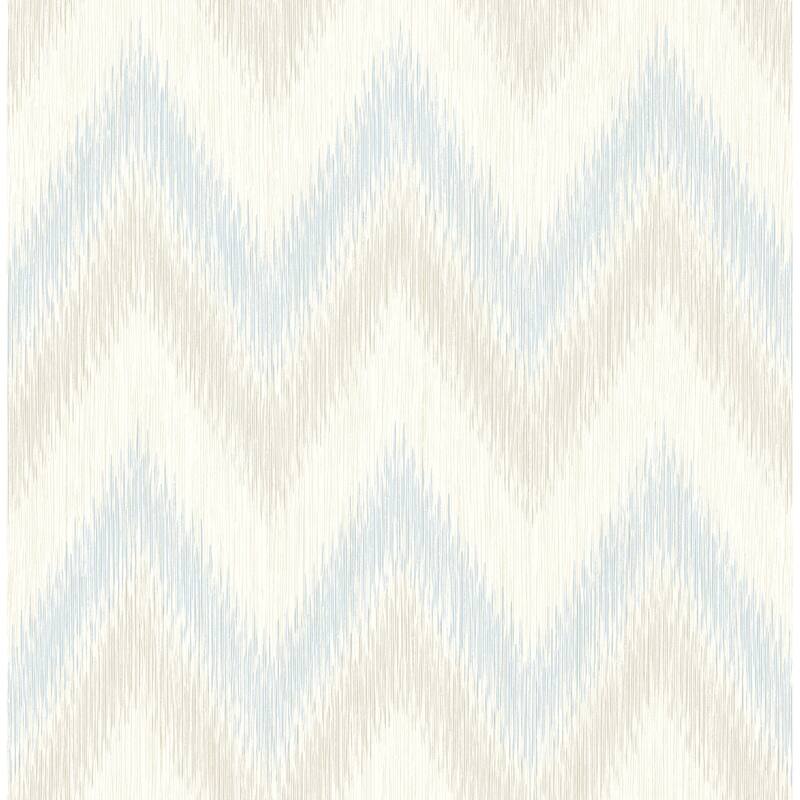 Seabrook Designs Lillian August Regent Flamestitch Stringcloth Unpasted Wallpaper
