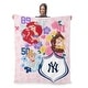 preview thumbnail 28 of 40, MLB Disney Princesses Game On Girls Silk Touch Throw Blanket