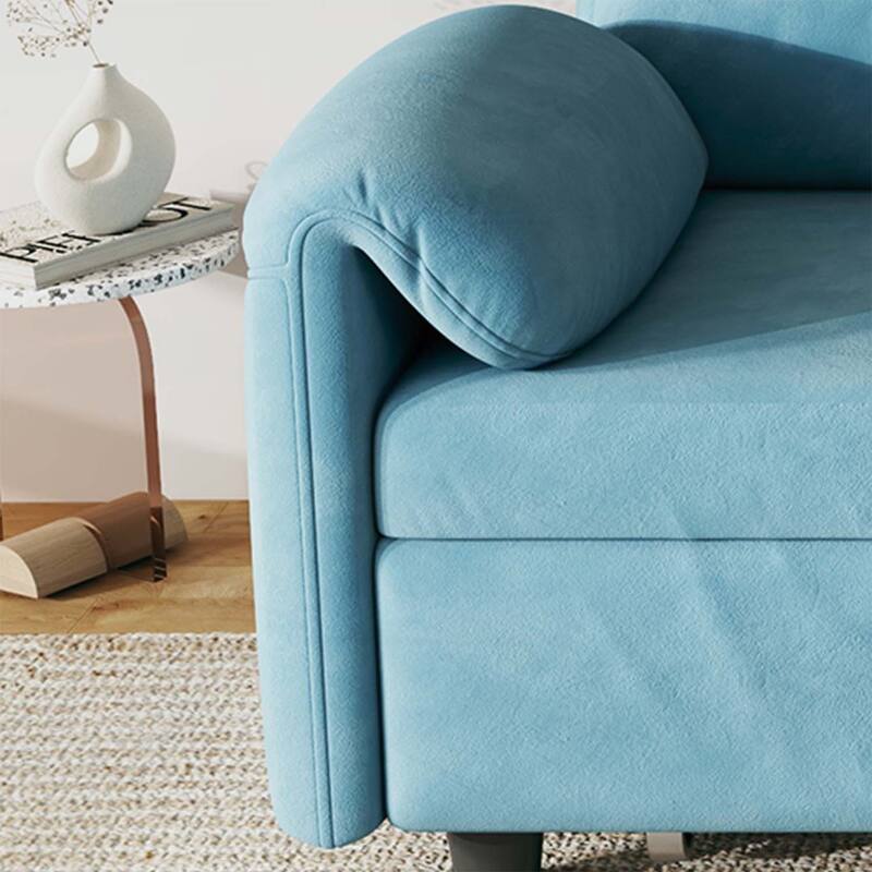 Sofa Centric Design: 54-Inch Sofa Bed with Dual Purpose - A Stylish Retractable Bed for Your Living Room